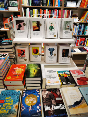 ausgestellte Bücher von Lesegenuss Irmgard Rosenbichler